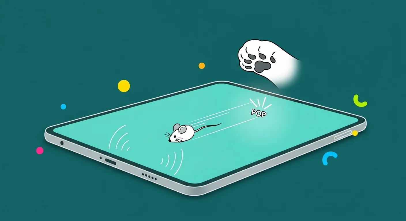 Interactive Games for Cats: Catch the Mouse on Android
